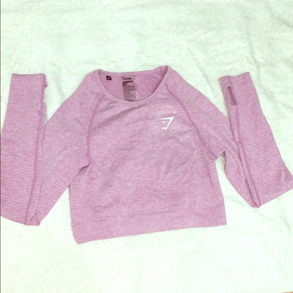 Gymshark Vital seamless cropped long sleeves